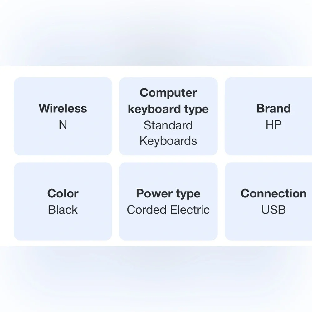 HP Slim Style Keyboard USB Windows 8